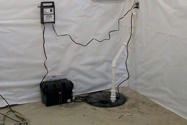 battery backup sump pump