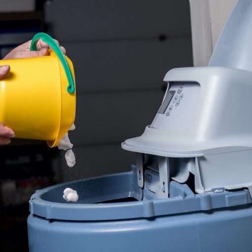 how does a water softener system work